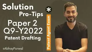 PAE: Solution: P2-Q9-Y2022 (Drafting Questions)