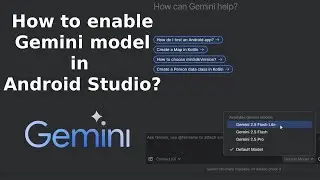How to enable Gemini model in Android Studio? 