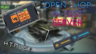 Tanki Online - Open shop in test server [HTML5] 2021