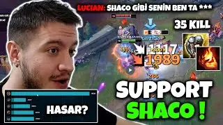 SUPPORT SHACO OYNADIM OYUNUN İÇİNDEN GEÇTİM !