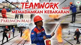 EFEKTIVITAS KERJASAMA TIM saat MEMADAMKAN KEBAKARAN! #part1  #amindo #youtube #pakuwonmall