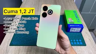 Unboxing Infinix Smart 8, Hp Murah Infinix Spek Semakin Upgrade Parah !!