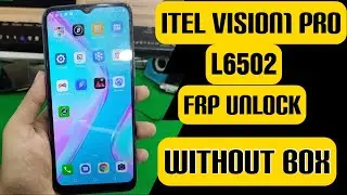 Itel Vision 1 Pro L6502 Frp Bypass 2021 Easy Method