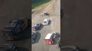 Supercars in a tight start