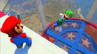 GTA 5 Mario vs Luigi Ragdolls Compilation ep.2 (Funny Moments | Euphoria Physics)