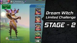Lords Mobile - Dream Witch Limited Challenge Stage 2
