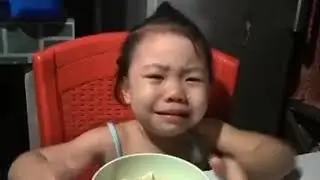 SHE WAS  NOT CRYING, SHE WAS JUST HAPPY