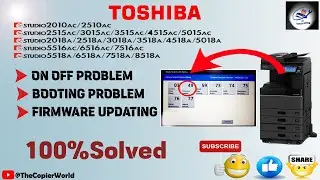 Toshiba e studio 3518a On Off Problem/Booting Problem ||Toshiba e studio 3518A/2018A Firmware Update