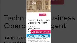 Amdocs Off Campus Hiring Any Graduate 