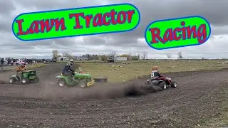 Invited out to some Lawn Tractor Racing