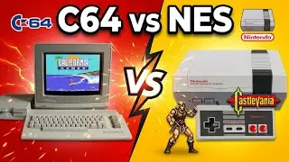 Which is Better: C64 or NES? - Let's Compare Games starting with C