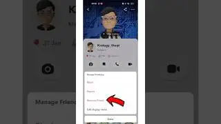 Remove friend from Snapchat / how to remove friend from Snapchat 