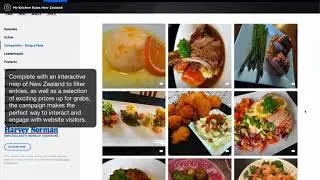 TVNZ Launches Sponsored Photo Contest And Interactive Map For My Kitchen Rules TV Show