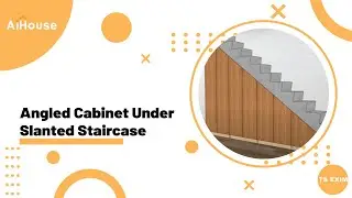 [System Cabinet FAQs] V5 - How to draw this Angled Cabinet under the slanted staircase ?