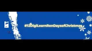 #12DigiLearnRenDaysofChristmas   Day 12: Canva