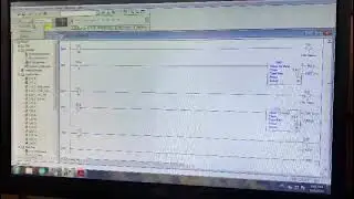 Ladder logic for sequential output turns on using the Ton timer.
