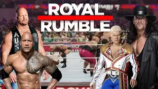 Who is the Greatest Royal Rumble Winner Of All Time? | Let's Find Out! #WWE2K23
