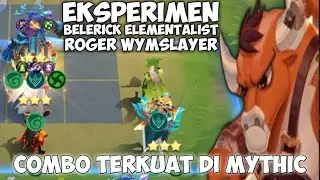COMBO INI KUAT BANGET DI MYTHIC, CARA MAIN BROWN SKILL 3 TERBARU - MAGIC CHESS MOBILE LEGENDS