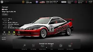 Gran Turismo 7 DC2 Honda Integra Road ATL best Lap