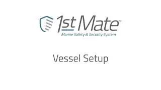 Opsætning af 1st Mate app