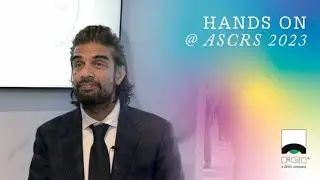 Hands on Ahmed Segment with Ike Ahmed at ASCRS 2023