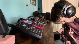 Jamuary 24 day 5… sliding into the weekend-slide guitar, MPC one plus, SP404mk2 and RC505mk2