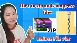 How to Make a Zip File in Windows10| Zip and Compress File |Gets Hobbies