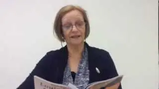 Louise Tondreau-Levert lit un extrait de Louis Riel - Roman vérité