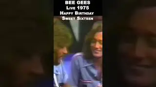 BEE GEES Live acoustic 1975 - HAPPY BIRTHDAY SWEET SIXTEEN 