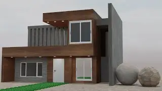 بناء منزل في برنامج البلندر - Blender 3.5