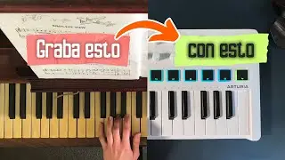 Graba pianos realistas SIN PIANO - Pianoteq 8