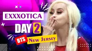 Tiny Texie Showing off Exxxotica Day 2 Bts