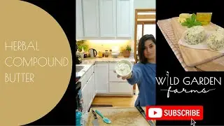 How to Make Wild Greens Compound Butter
