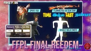 FFPL final Redeem Code Live 😍Claim பண்ணுங்க 💥 Giveaway Live