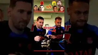 Ronaldo V/S Messi 🔥 Workout challenge #shorts #football