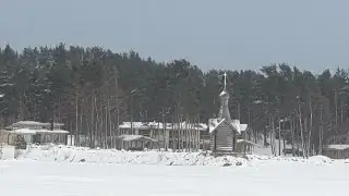 19.01.24. Смолячково. 21км. Зелёная Роща. Окунёвая бухта. Ледовая обстановка. Ну и рыбы поймал.