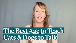 What's the Best Age to Teach Dogs/Cats to 'Talk?' | FluentPet Academy