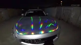 Пленка голограмный хром infiniti fx qx