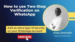 Two-Step Verification on WhatsApp