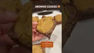 BROWNIE COOKIES 🍪 Have YOU tried them? • YouTube #Shorts