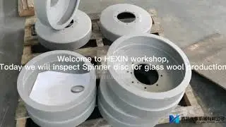 Cobalt Spinner Disc for glass wool fiber from HEXIN MACHINERY