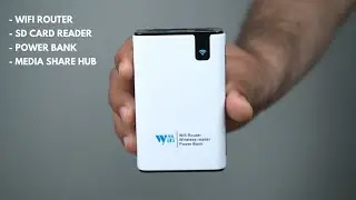 All you need in one device - KuWFi Wireless Data share Power bank