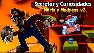 Secretos y Curiosidades de Mario's Madness V2 en Friday Night Funkin / FNF Mods Leofine