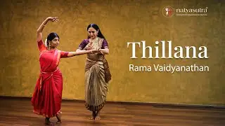 Learn Bharatanatyam Thillana Online | Choreography: Rama Vaidyanathan| Composed by Lalgudi Jayaraman