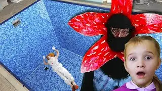 Настя и Оно против Демогоргона. Сборник лучших видео