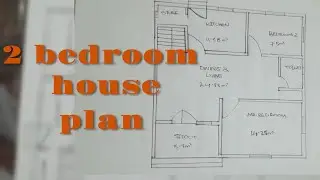 ഒരു നിലയിൽ 2 ബെഡ്‌റൂം വരുന്ന അടിപൊളി വീട്. 690 square feet.