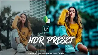 HDR Preset Lightroom mobile | Lightroom photo editing |How to create background blur in snapseed DNG