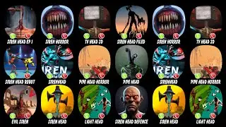 Siren Head Survival, Siren Horror 3D, TV Head Escape 3D, Siren Head Field, Siren Head Robot 3D...