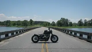 Triumph Bobber Ride to Wye Island.