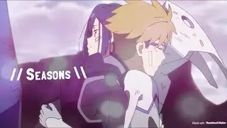 Ichigo x Goro & Hiro x Zero Two (Darling in the FranXX) | AMV | Seasons